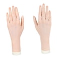 thumbnail image 3 of figatia Practice Mannequin Hand for Rings Photo Props Acrylic Nails Practice Training left and right hand, 3 of 9
