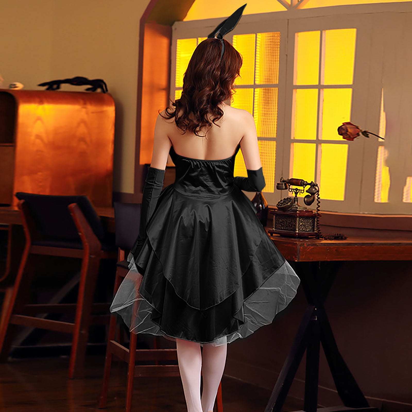 Robe smoking sans manche new arrivals