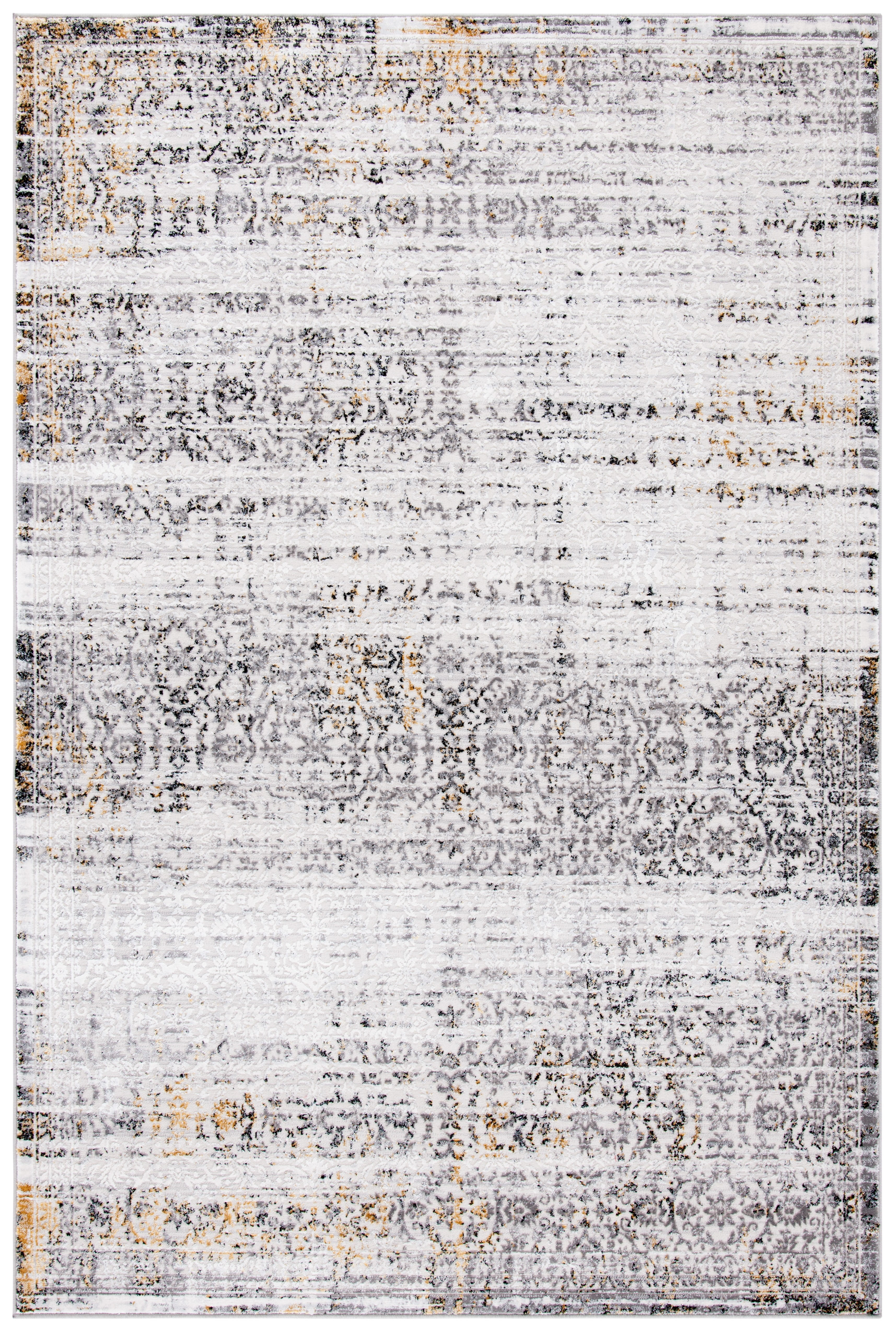SAFAVIEH Amelia Velda Oriental Area Rug, Gray/Ivory, 4'5" x 6'5"