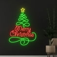 thumbnail image 2 of Handmadetneonsign Custom Merry Christmas Neon Sign, Merry Christmas Tree Led Sign Happy New Year, 2 of 5