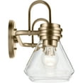 thumbnail image 7 of Kichler 55154CPZCLR Farum 2 Light 19" Wide Vanity Light - Bronze, 7 of 7