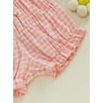 thumbnail image 6 of aturustex Little Girls Bloomers Shorts Toddler Baby Classic Plaid Bubble Shorts Elastic Waist Shorts Lounge Infant Vintage Ruffled Short Pants Bottom horts for Holiday 6M 12M 18M 2T 3T 4T 5T, 6 of 6