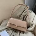 thumbnail image 4 of Women Shoulder Bag, Vintage Underarm Purse, Faux Leather Handbag, Curved Armpit Design, Medium Everyday Bag for Commuting and Dating, 4 of 6