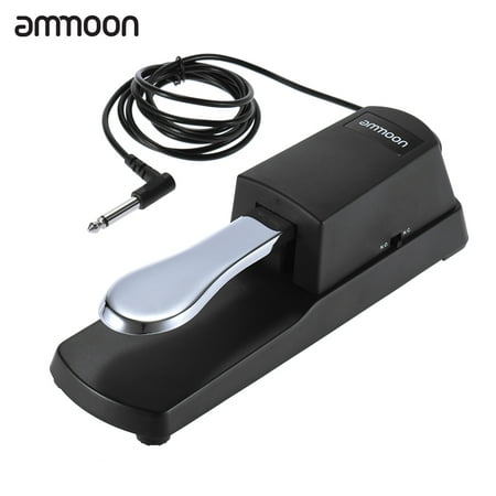 ammoon Piano Keyboard Sustain Damper Pedal for Casio Yamaha Roland Electric Piano Electronic (Best Yamaha Electric Piano)