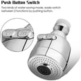 thumbnail image 4 of Conector de grifo para lavabo de cocina y baño, ultra ahorro de agua, giratorio 360 grados, boquilla de ahorro de agua ajustable de modo dual, fácil instalación, amplia aplicación, 4 of 5