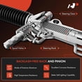 thumbnail image 6 of A-Premium Power Steering Rack and Pinion Assembly Compatible with Ford Explorer Sport Trac Mercury Mountaineer 2006-2010 with Hydraulic Power, 6 of 9