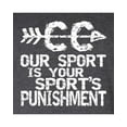 thumbnail image 2 of Go All Out Our Sport Is Your Sport's Punishment Cross Country T-Shirt Mens/Women/Youth, 2 of 3