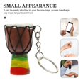 thumbnail image 4 of African Drum Key Ring Pendant African Drum Key Ring Pendant Instrument Hanging Ornament, 4 of 4