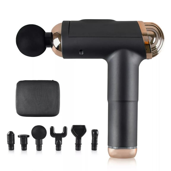 Styles II Deep Tissue Muscle Massage Gun 20 Speeds Percussion Massager with 6 Massage Heads