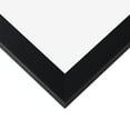 thumbnail image 5 of Craig Frames Modern Aesthetics 125, 14x18 inch Picture Frame Matted for a 10x13 Photo, Black, Set of 4, 5 of 5