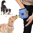 thumbnail image 4 of 2 bolsas impermeables para perros, bolsa portátil para premios de perros, bolsa de entrenamiento para perros con cinturón desmontable para uso en interiores y exteriores., 4 of 5