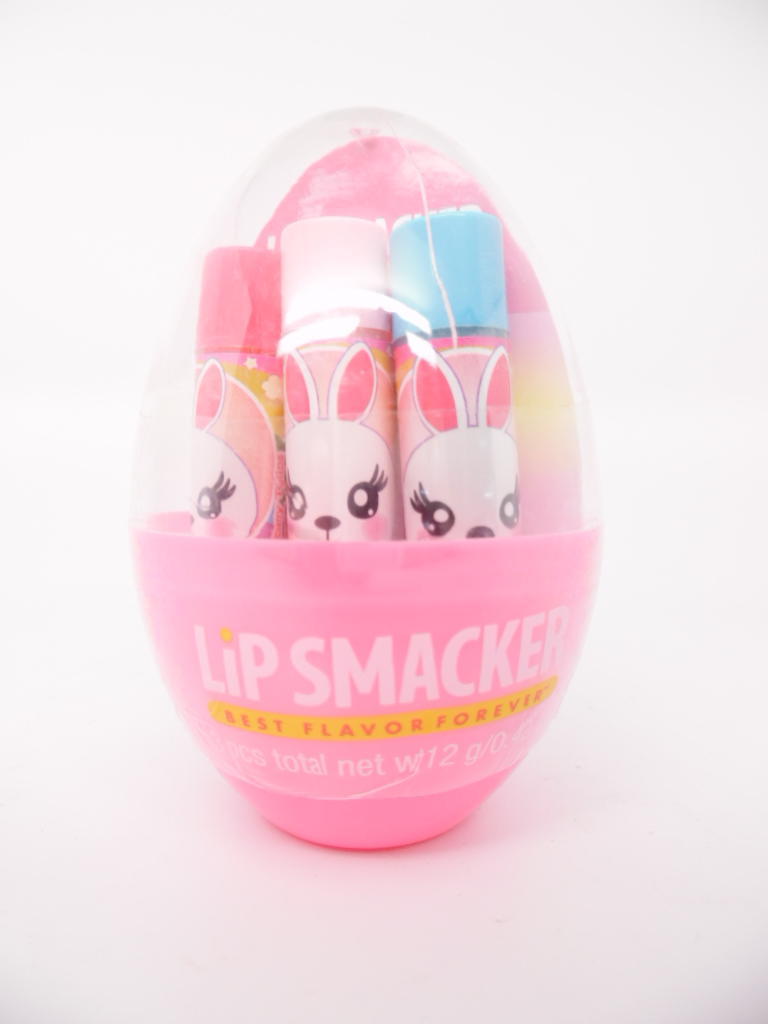 Lip Smackers Easter Egg Flavored Lip Balm Strawberry Tulips Cotton