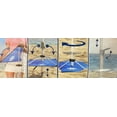 thumbnail image 2 of Tommy Bahama 8 ft Beach Umbrella with wind vent and sand anchor- Rich blue, 2 of 2
