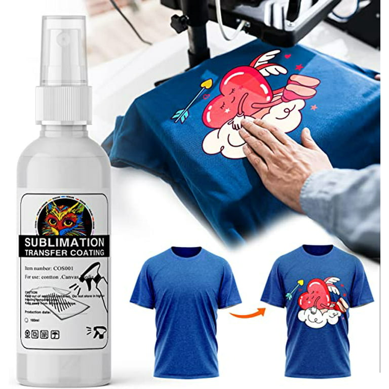 Sublimation Spray for Cotton Shirts,2PC Sublimation  
