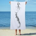 thumbnail image 3 of CafePress - Song Birds - Large Beach Towel, Soft 30"x60" Towel with Unique Design, 3 of 4
