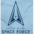 thumbnail image 2 of US Space Force Classic Military Logo Romper Boys or Girls Infant Baby Brisco Brands 12M, 2 of 7