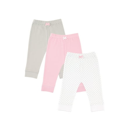 - Toddler Girl Tapered Pants, 3-pack