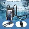 thumbnail image 4 of Funda para teléfono móvil Niveaya, impermeable, flotante, 8.5 pulgadas, 4 of 7