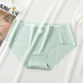 thumbnail image 2 of vigerkar Womens Seamless Bikini Underwear No Show Panties Tagless Mint Green, XL, 2 of 3