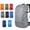 Gray, variant on Backpack Rain Cover,Outdoor Backpacking Waterproof with Anti Slip Buckle Strap,Upgrade Internal PU Coating Ultralight Compact Portable for Hiking,Bikepacking,Camping,Traveling,Backpacking