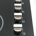 thumbnail image 6 of Magic Chef 24" Ceramic Glass Electric Cooktop with 4 Elements, Black, 6 of 8