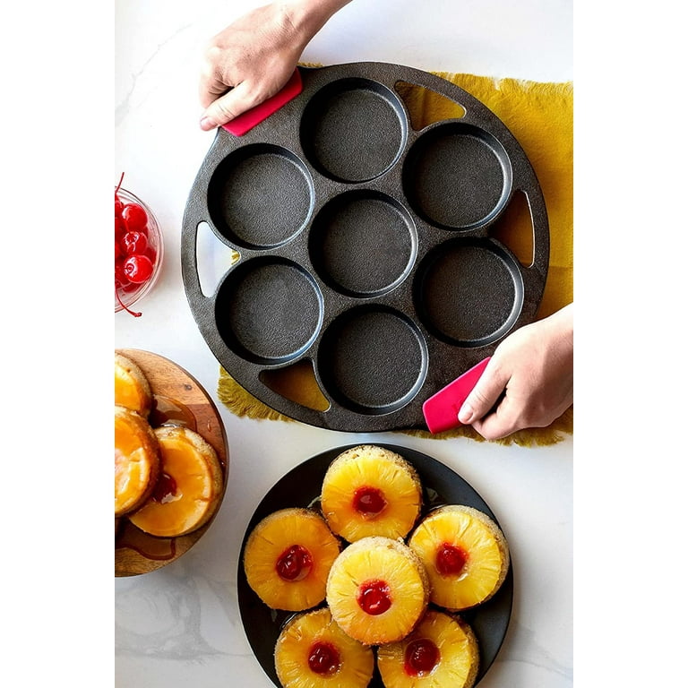  Lodge Seasoned Cast Iron Muffin Pan, 6 Impressions