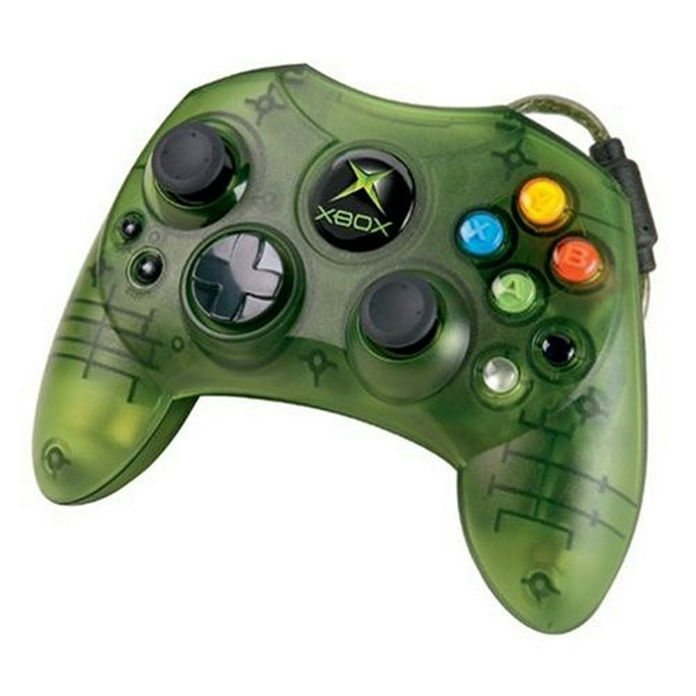 Xbox Wired Controller Clear Green (1st Generation Xbox)