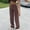#101 Brown, variant on BRDFRL Women High Waist Baggy Jeans Wide Leg Straight Demin Cargo Pants Casual Loose Trousers Y2k Fashion Streetwear Brown M