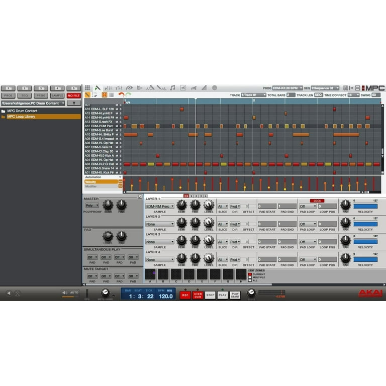 MPC Studio Black Pad Controller for MPC DAW | Akai Pro