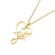 thumbnail image 3 of Collar de Cruz de corazón de fe religiosa para hombres y mujeres, joyería inspiradora cristiana de acero inoxidable, regalo, 3 of 3