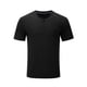 thumbnail image 1 of Playeras Elvqul de Hombre Liso Manga Corta Economicas Cuello Redondo Negro, 1 of 9