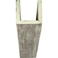 thumbnail image 5 of 6"W x 6"H x 8'L 3-Sided (U-beam) Sandblasted Endurathane Faux Wood Ceiling Beam, Burnished Pine, 5 of 21