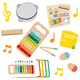 thumbnail image 2 of Juego De Instrumentos Musicales Montessori Para Niños | MAGICAMENTE | Caja Musical Con Xilofono, Pandero, Maracas Y Armónica, 2 of 8