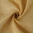 thumbnail image 6 of Balsa Circle 14" x 108" Gold Faux Burlap Linen Polyester Table Runner Party Events Decorations, 6 of 8