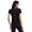 Black, variant on RBX Active Women's Short Sleeve Buttery Soft Mesh Back Workout T-Shirt