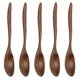 thumbnail image 1 of Cuchara de madera,Cucharas de maderCuchara De Cocina De Madera, Cuchara De Madera Mango Cilíndrico Vintage Resistente Al Calor Para El Hogar LHCER NO, 1 of 5