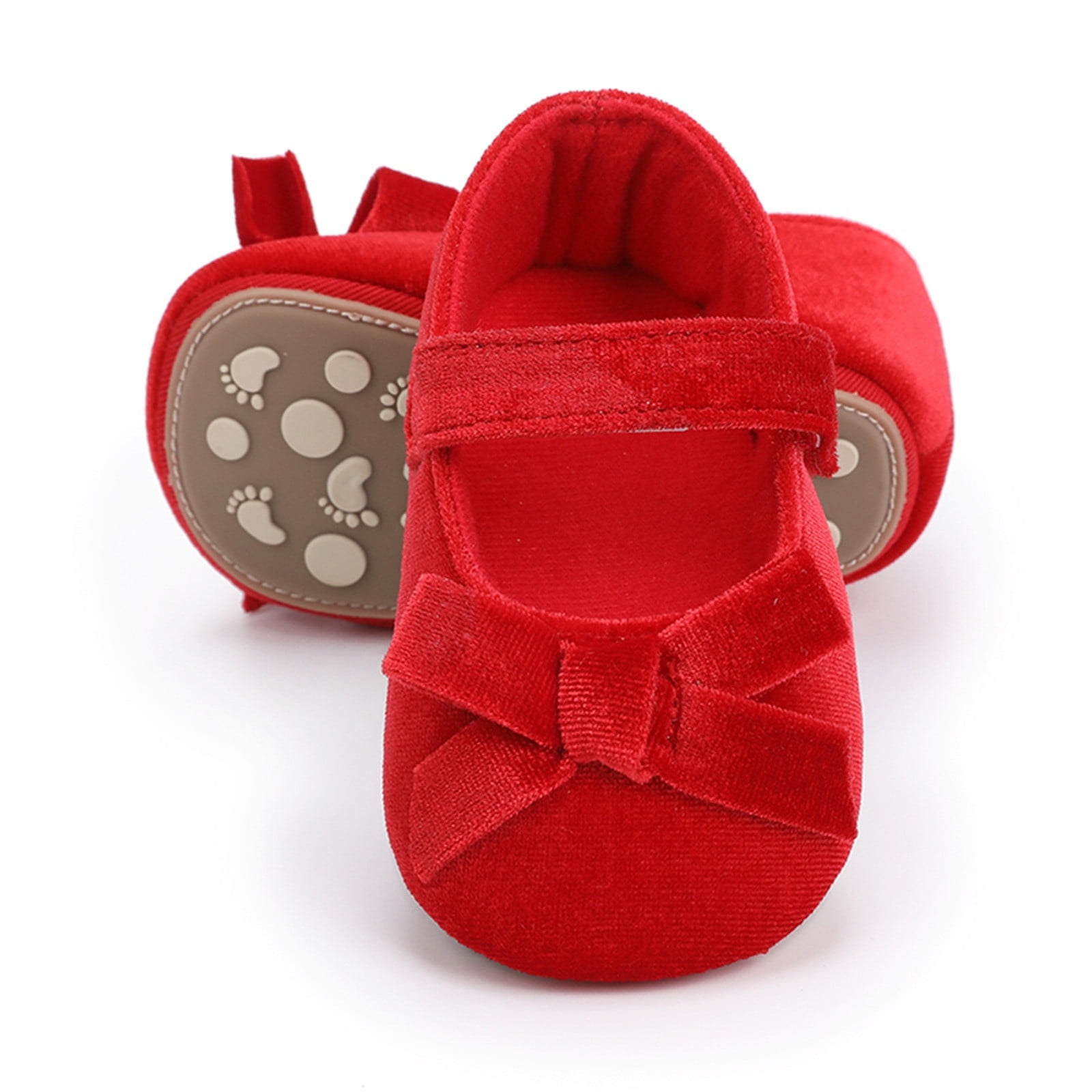 Girls red shoes size 1 outlet