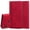 Red, variant on Frosted Business Magnetic Horizontal Flip PU Leather Case with Holder & Card Slot & Lanyard