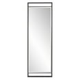 thumbnail image 2 of Tyler Dillon Silver Iron Framed Rectangular Full Length Wall Mirror - 72.5"H x 24"W, 2 of 9