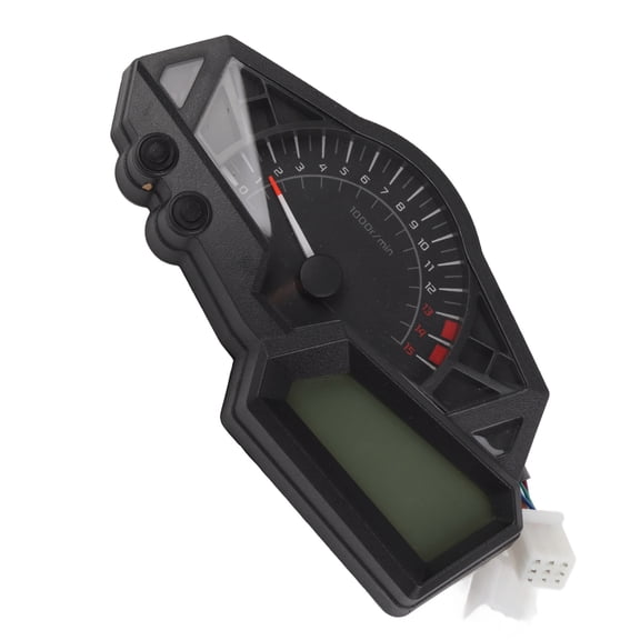 Motorcycle Tachometer Gauge for Ninja 300, Digital Speedometer with LCD Display, 15000 RPM