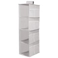 thumbnail image 1 of 2x Organizador de armario colgante plegable, estantes de almacenamiento de armario, para suéteres, sombrero de juguete, soporte para perchero, 1 of 9