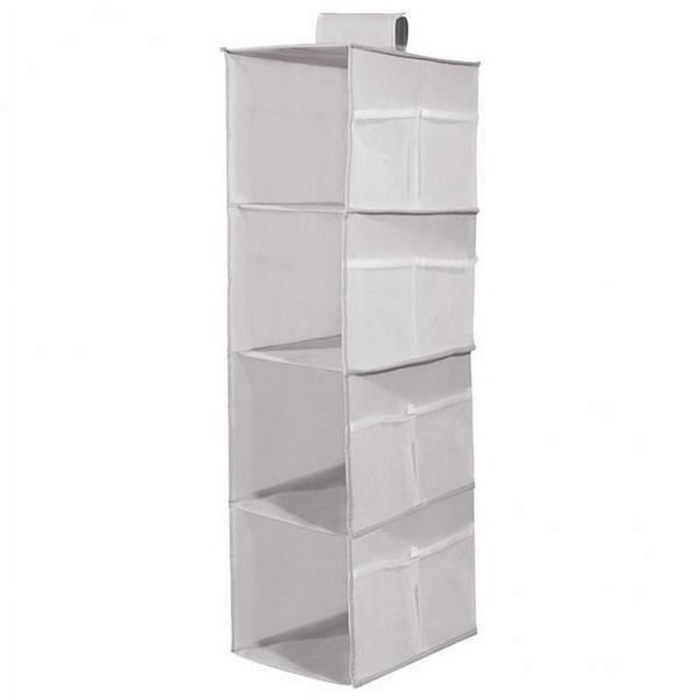 2x Organizador de armario colgante plegable, estantes de almacenamiento de armario, para suéteres, sombrero de juguete, soporte para perchero