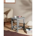 thumbnail image 2 of BAIVAKON Outdoor Side Table for Patio: 16" HIPS Weather - Resistant BAIVAKON Tables Set of 2 - Small Square End Tables for Backyard Pool Porch Balcony - Indoor Outdoor Double Layer Table Grey, 2 of 2