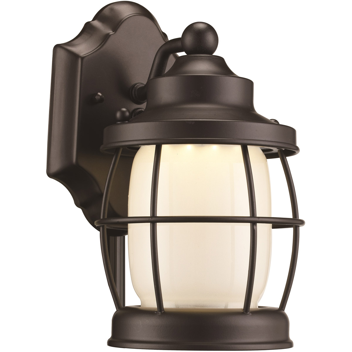 Wall Sconces 1 Light Fixture With Rubbed Oil Bronze Finish Metal