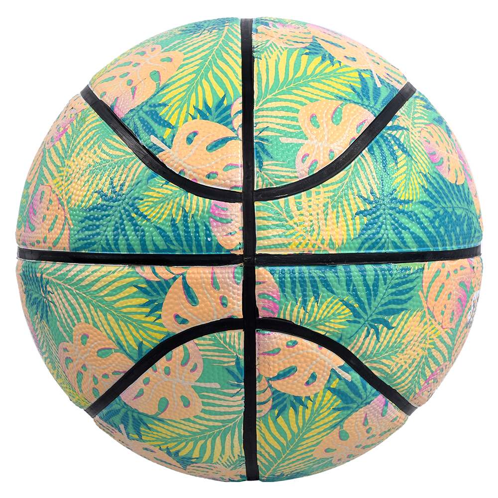 Sterling Athletics Tropical Beach Superior Grip Indoor/Outdoor Basketball (Size 6 Women's & Youth 28.5")