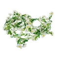thumbnail image 6 of Silk Daisy Flowers Garland for Decor White High Realism Fade Resistant 70 Characters, 6 of 8