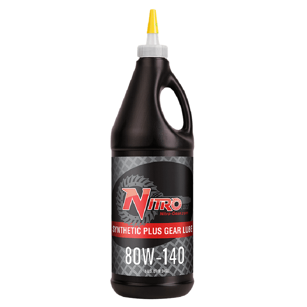 Nitro 80W140 Synthetic Plus Gear Oil GL5 1 Quart