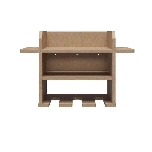 Benford Hanging Wall Mount Tool Organizer, Raw Board - Walmart