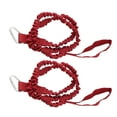 thumbnail image 1 of Unique Bargains 2pcs 37' Red Kayak Paddle Leash Elastic Rowing Boat Paddle Leash Safety Tools Stand Up Paddle Board Kayak Accessories, 1 of 7
