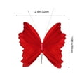 thumbnail image 4 of Butterfly Hanging Decor for Window Wedding Party Festival & Outdoor - 3D Paper, Easy to Install, Perfect Gift, 4 of 8